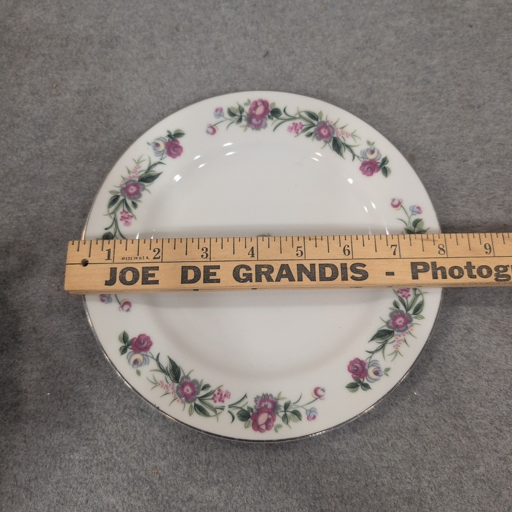 Sheffield Fine China Jubilee JE 81 Demitasse Cup and Saucer Set Floral Japan - Picture 5 of 9